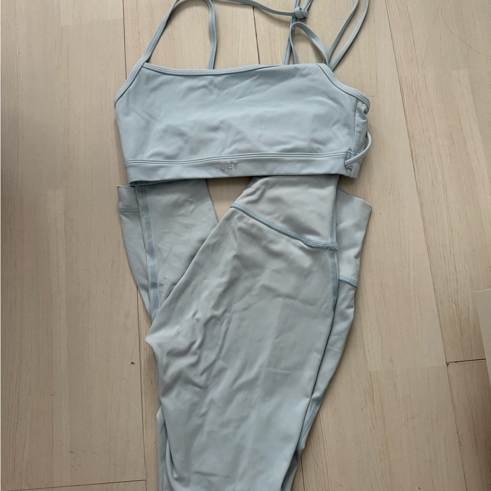 SET Active Light Blue Women's Set